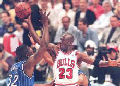 ''Air'' Jordan dans ses oeuvres - AFP-VINCENT LAFORET