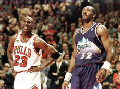 ''His Airness'' face au ''Mailman'' - AFP-JEFF HAYNES-STF