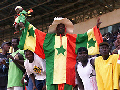 Le Sngal  encourage ses Lions - AFP-SEYLLOU