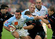 Le Columrin Sbastien Roque face  Toulouse - AFP - Nathalie SAINT-AFFRE